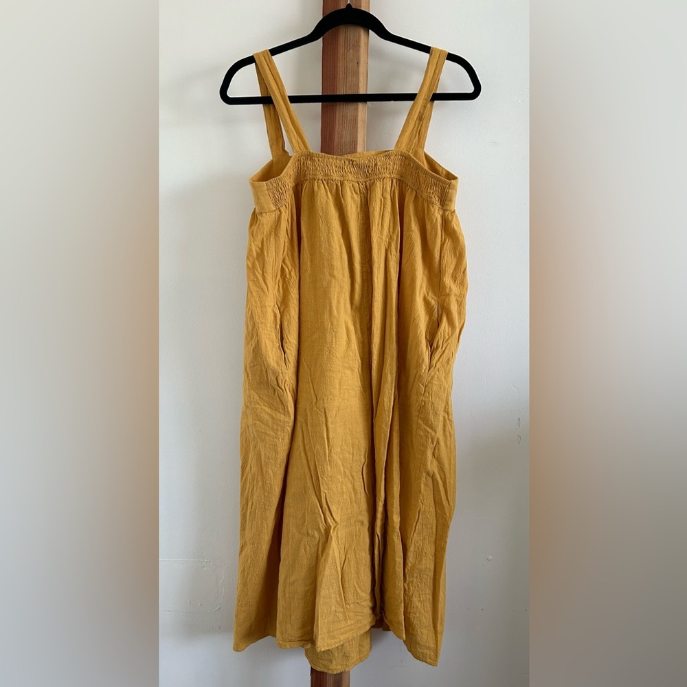 Cupshe Mustard Maxi Dress - Picture 4 of 4
